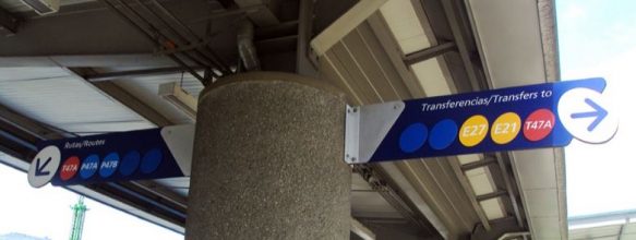 Information designs as a mediator in the transitions of oral information to digital information on public transport.