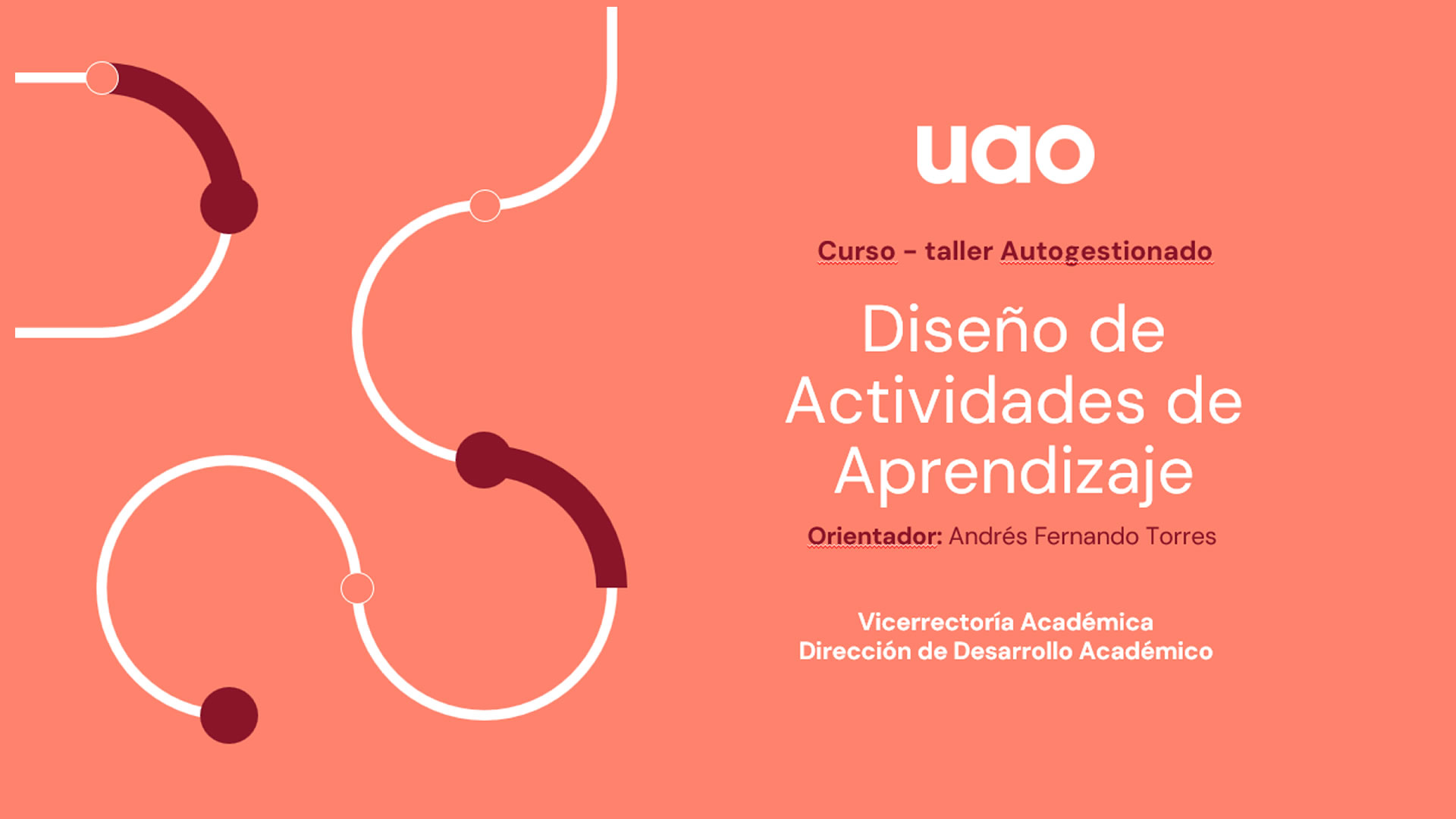 Diseño de Actividades de Aprendizaje - Autogestionado