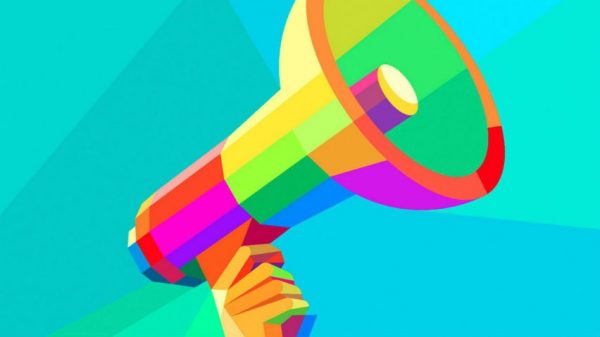 Imagen de Megáfono Colorido, ¡Alerta: El diseño publicitario es tendencia!